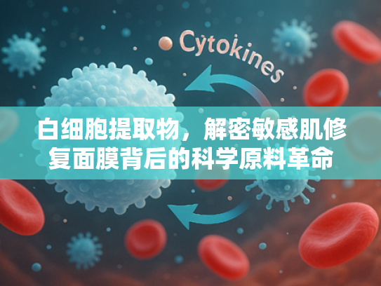 白细胞提取物，解密敏感肌修复面膜背后的科学原料革命