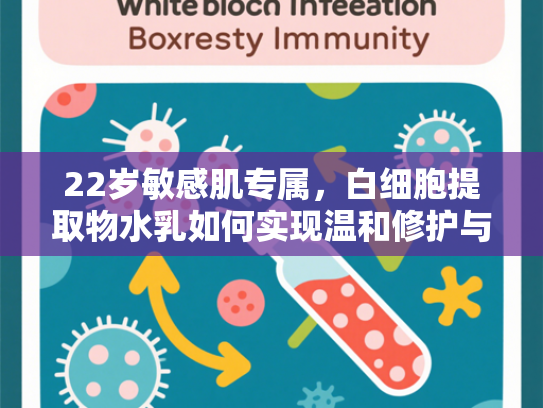22岁敏感肌专属，白细胞提取物水乳如何实现温和修护与长效保湿
