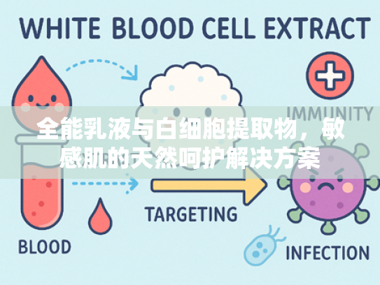 全能乳液与白细胞提取物，敏感肌的天然呵护解决方案