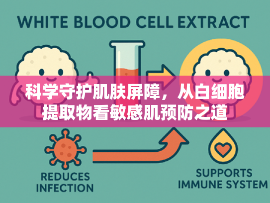 科学守护肌肤屏障，从白细胞提取物看敏感肌预防之道