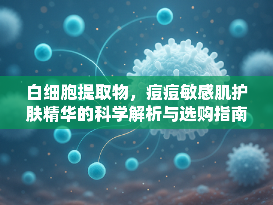 白细胞提取物，痘痘敏感肌护肤精华的科学解析与选购指南