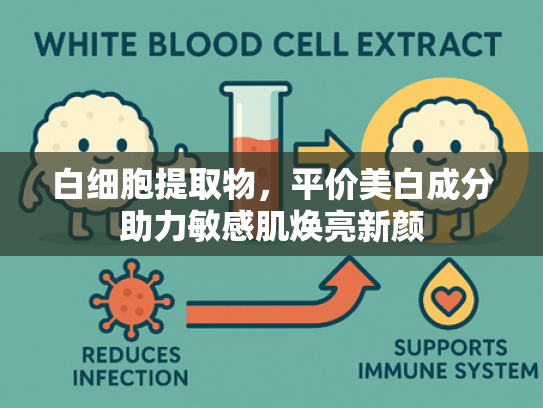 白细胞提取物，平价美白成分助力敏感肌焕亮新颜