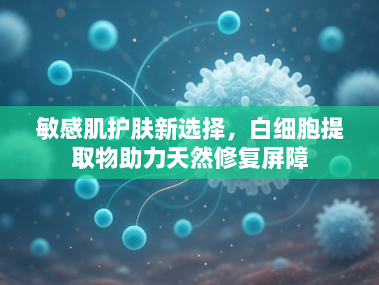 敏感肌护肤新选择，白细胞提取物助力天然修复屏障