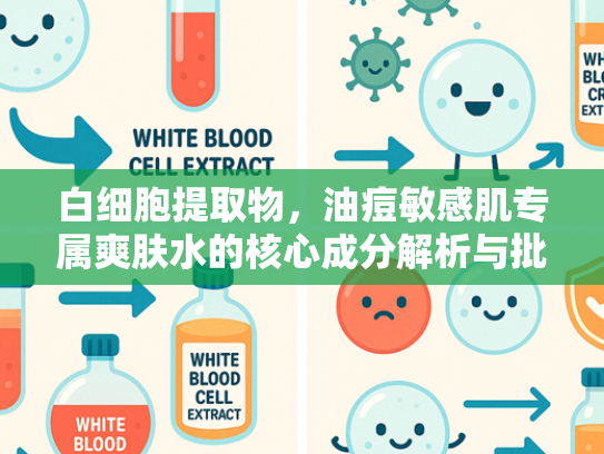 白细胞提取物，油痘敏感肌专属爽肤水的核心成分解析与批发优势