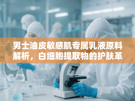 男士油皮敏感肌专属乳液原料解析，白细胞提取物的护肤革新