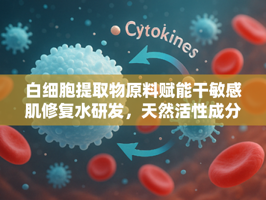 白细胞提取物原料赋能干敏感肌修复水研发，天然活性成分的深度应用解析