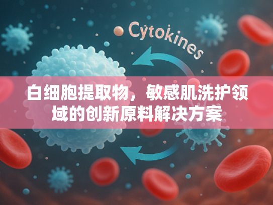白细胞提取物，敏感肌洗护领域的创新原料解决方案