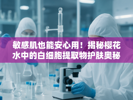 敏感肌也能安心用！揭秘樱花水中的白细胞提取物护肤奥秘