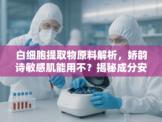 白细胞提取物原料解析，娇韵诗敏感肌能用不？揭秘成分安全性与功效