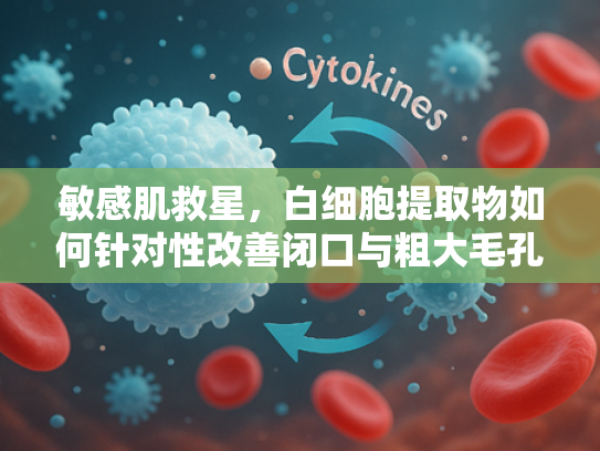 敏感肌救星，白细胞提取物如何针对性改善闭口与粗大毛孔问题？