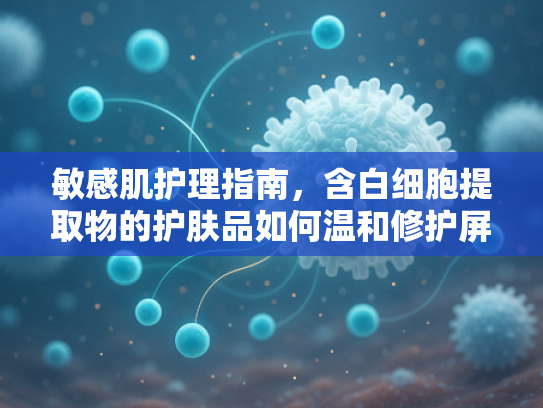 敏感肌护理指南，含白细胞提取物的护肤品如何温和修护屏障