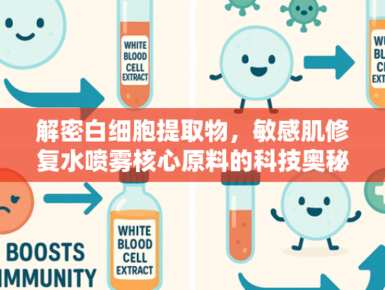 解密白细胞提取物，敏感肌修复水喷雾核心原料的科技奥秘与创新应用