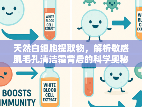 天然白细胞提取物，解析敏感肌毛孔清洁霜背后的科学奥秘
