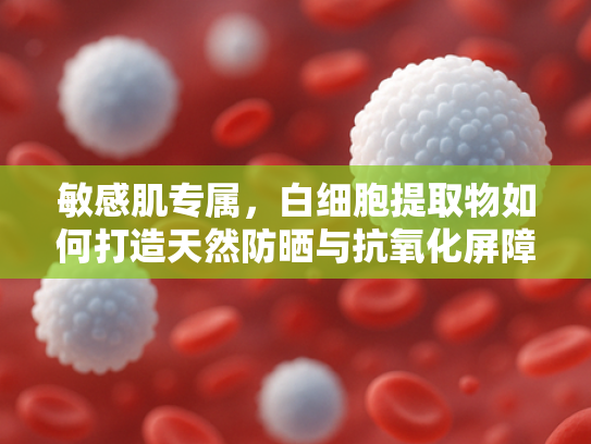 敏感肌专属，白细胞提取物如何打造天然防晒与抗氧化屏障