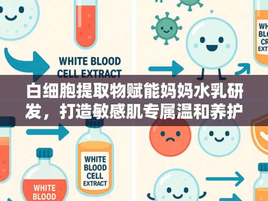 白细胞提取物赋能妈妈水乳研发，打造敏感肌专属温和养护新方案