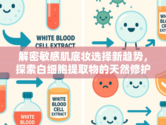 解密敏感肌底妆选择新趋势，探索白细胞提取物的天然修护力