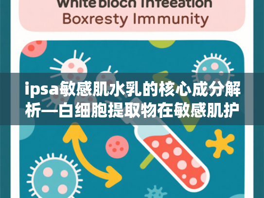 ipsa敏感肌水乳的核心成分解析—白细胞提取物在敏感肌护理中的革新应用