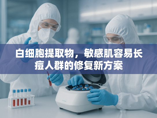白细胞提取物，敏感肌容易长痘人群的修复新方案