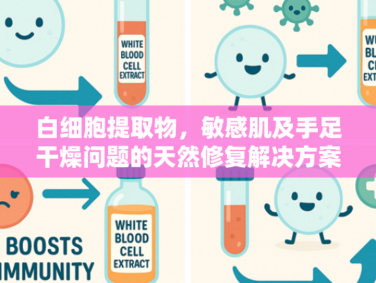 白细胞提取物，敏感肌及手足干燥问题的天然修复解决方案