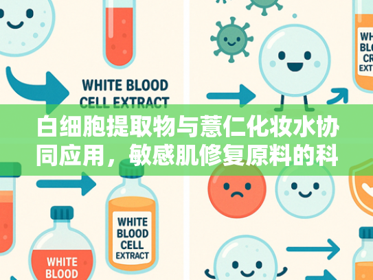 白细胞提取物与薏仁化妆水协同应用，敏感肌修复原料的科学解析与批发前景