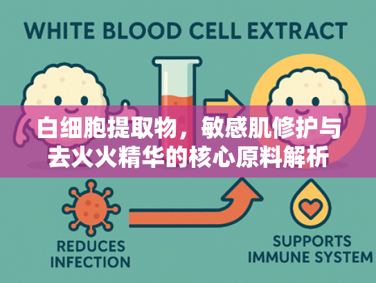 白细胞提取物，敏感肌修护与去火火精华的核心原料解析