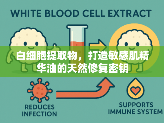 白细胞提取物，打造敏感肌精华油的天然修复密钥