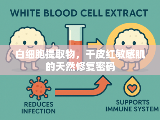 白细胞提取物，干皮红敏感肌的天然修复密码