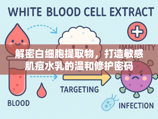 解密白细胞提取物，打造敏感肌痘水乳的温和修护密码
