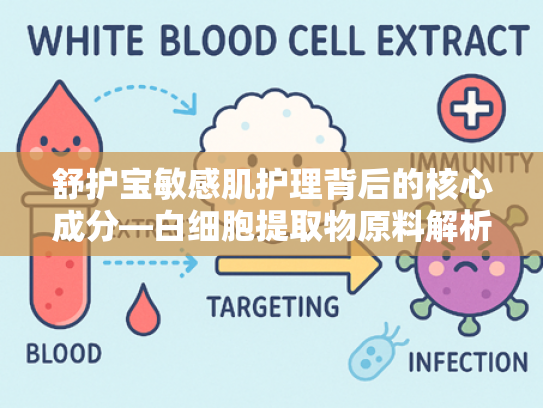 舒护宝敏感肌护理背后的核心成分—白细胞提取物原料解析与批发指南
