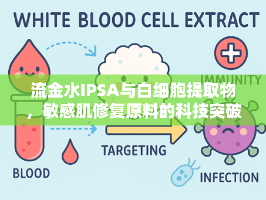 流金水IPSA与白细胞提取物，敏感肌修复原料的科技突破
