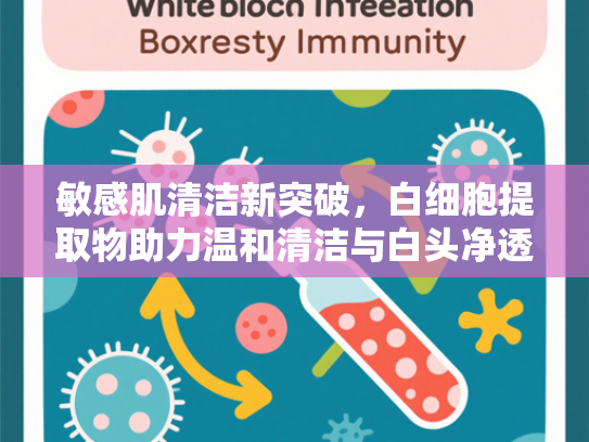 敏感肌清洁新突破，白细胞提取物助力温和清洁与白头净透