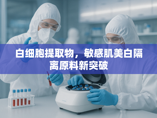 白细胞提取物，敏感肌美白隔离原料新突破