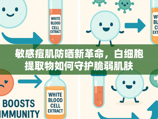 敏感痘肌防晒新革命，白细胞提取物如何守护脆弱肌肤