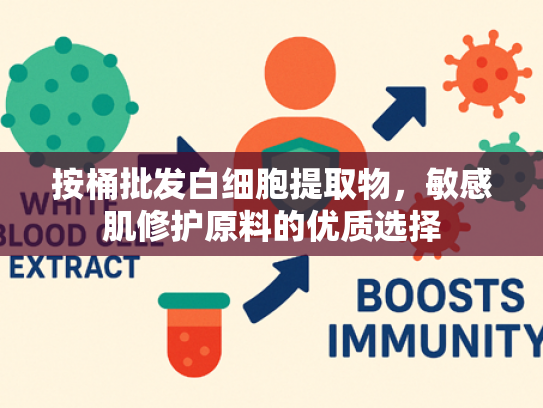 按桶批发白细胞提取物，敏感肌修护原料的优质选择