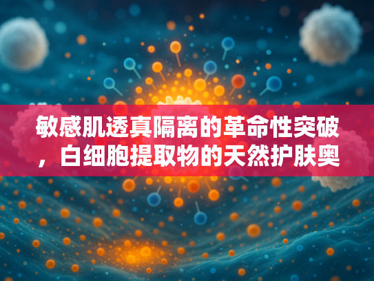 敏感肌透真隔离的革命性突破，白细胞提取物的天然护肤奥秘