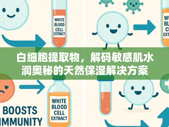 白细胞提取物，解码敏感肌水润奥秘的天然保湿解决方案