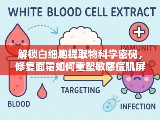 解锁白细胞提取物科学密码，修复面霜如何重塑敏感痘肌屏障