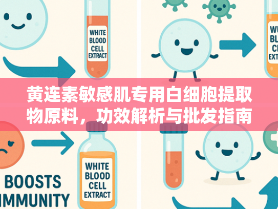 黄连素敏感肌专用白细胞提取物原料，功效解析与批发指南