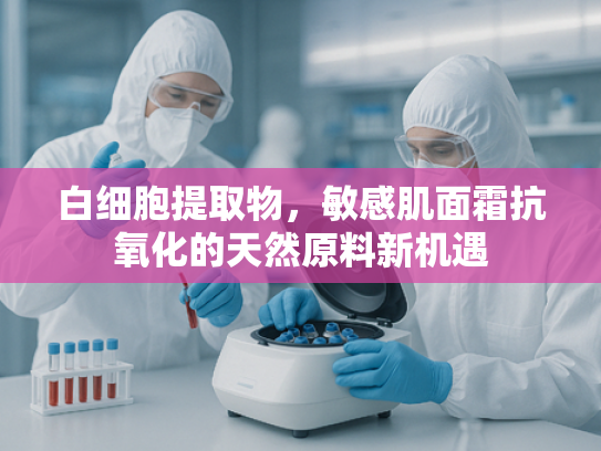 白细胞提取物，敏感肌面霜抗氧化的天然原料新机遇