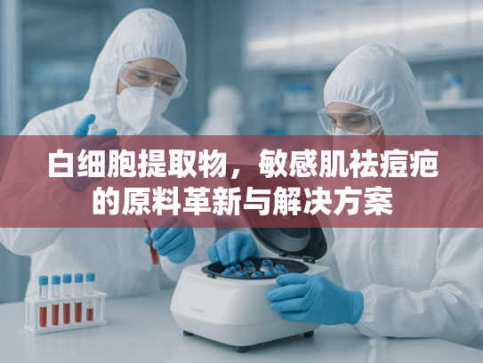 白细胞提取物，敏感肌祛痘疤的原料革新与解决方案