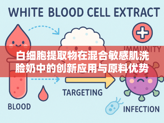 白细胞提取物在混合敏感肌洗脸奶中的创新应用与原料优势