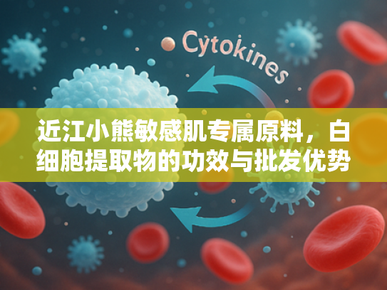 近江小熊敏感肌专属原料，白细胞提取物的功效与批发优势