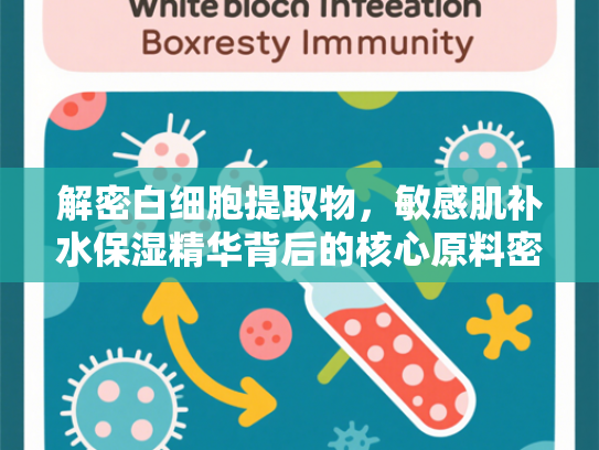 解密白细胞提取物，敏感肌补水保湿精华背后的核心原料密码