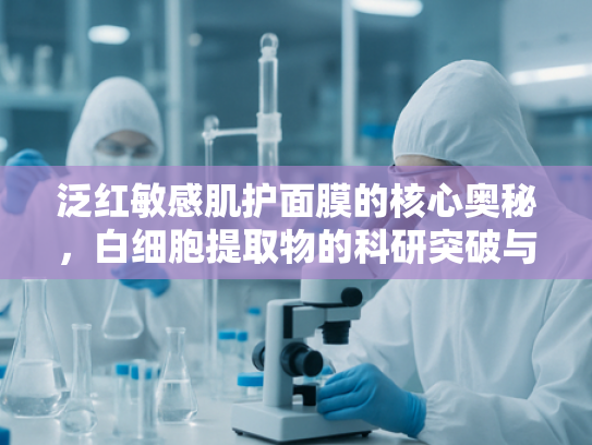 泛红敏感肌护面膜的核心奥秘，白细胞提取物的科研突破与护肤价值