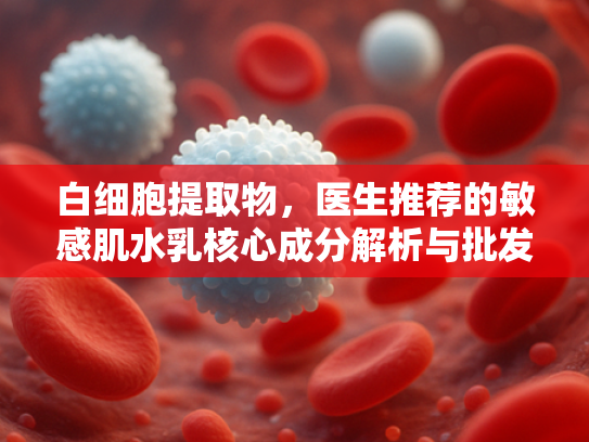 白细胞提取物，医生推荐的敏感肌水乳核心成分解析与批发指南