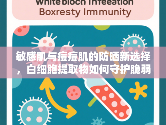 敏感肌与痘痘肌的防晒新选择，白细胞提取物如何守护脆弱肌肤健康