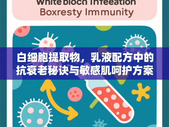 白细胞提取物，乳液配方中的抗衰老秘诀与敏感肌呵护方案