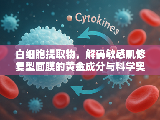 白细胞提取物，解码敏感肌修复型面膜的黄金成分与科学奥秘