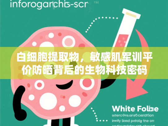 白细胞提取物，敏感肌军训平价防晒背后的生物科技密码