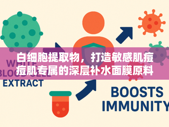 白细胞提取物，打造敏感肌痘痘肌专属的深层补水面膜原料解决方案